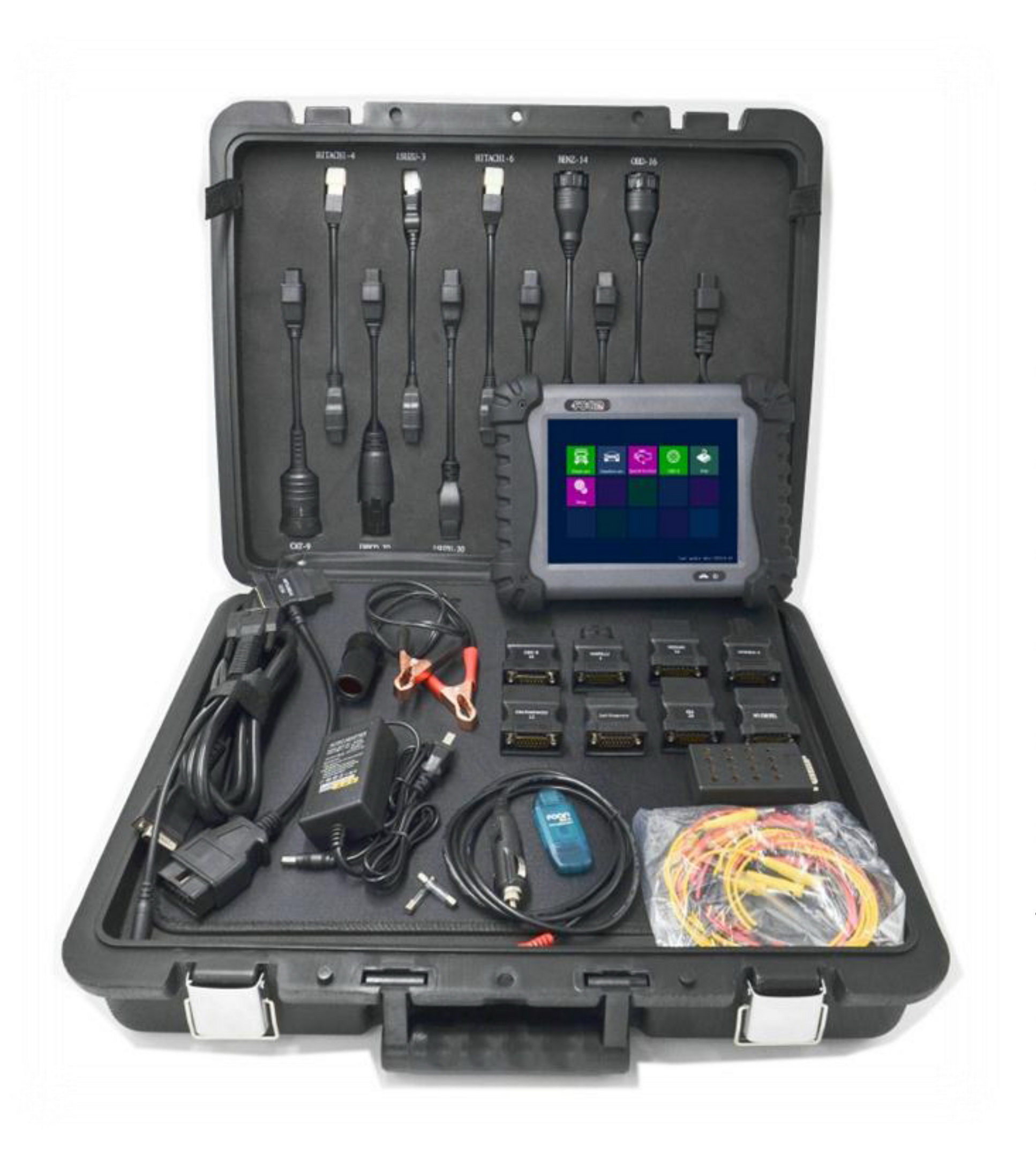 Диагностика грузовая купить. Сканер для автодиагностики FCAR. FCAR HDS 710 для грузовых и спецтехники. Мультимарочный сканер для спецтехники. Диагностическое оборудование для двигателей.
